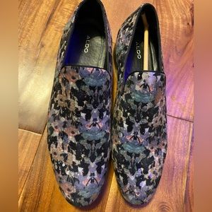 ALDO JUDGE Confetti Mens Colorful Loafers Size 10.5 US NEW